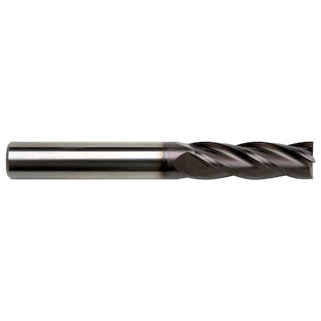 3mm 4-Flute Long Solid Carbide End Mill TiAlN Coated